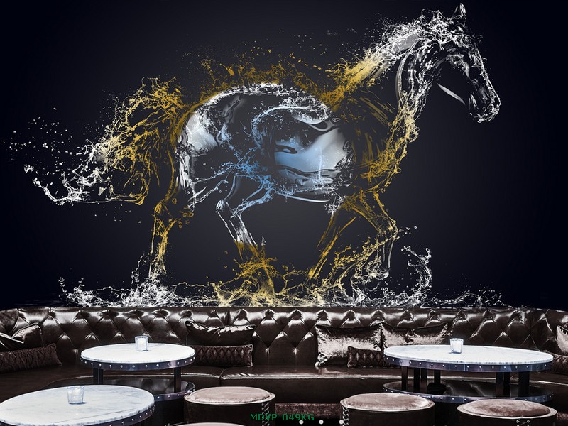 Tranh ngựa cách điệu MDVP-049KG